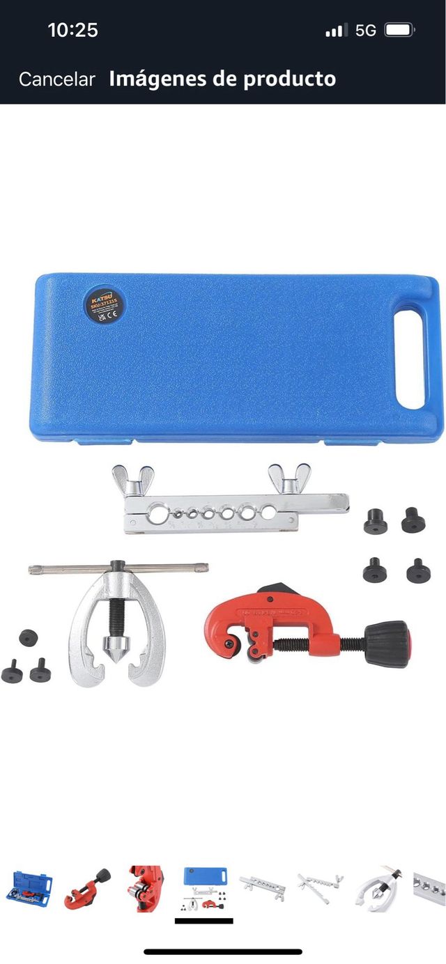 Kit Herramienta Doble Abocardar Tubos (nuevo)