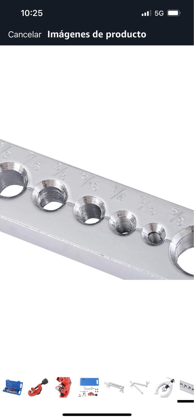 Kit Herramienta Doble Abocardar Tubos (nuevo)