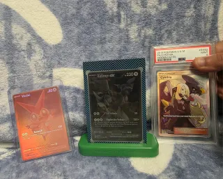 Cartas Pokémon Victini, Zekrom EX, Cynthia
