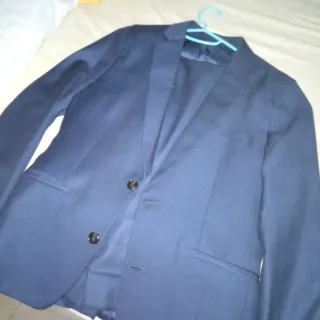 Traje azul marino