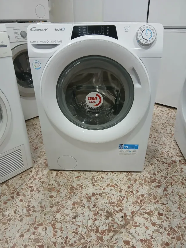 Lavadora Candy RapidO 8kg 1200rpm
