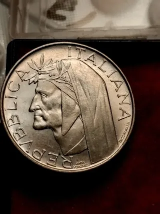 500 lire Dante 1965 