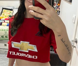 Camiseta top Adidas Chevrolet vintage