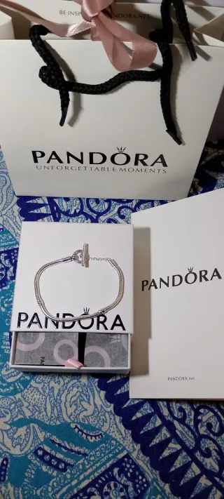 Pulsera Pandora  Cierre T. Lleva caja y bolsa 