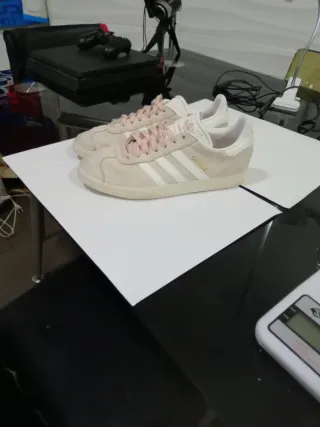 Adidas Gazelle Beige/Rosa Talla 37
