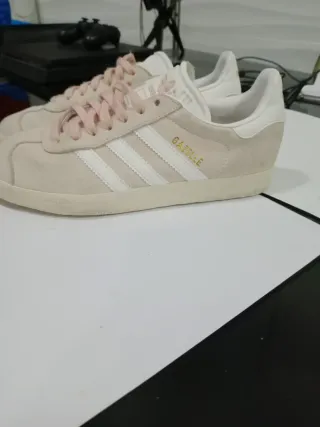 Adidas Gazelle Beige/Rosa Talla 37