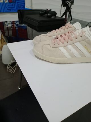 Adidas Gazelle Beige/Rosa Talla 37