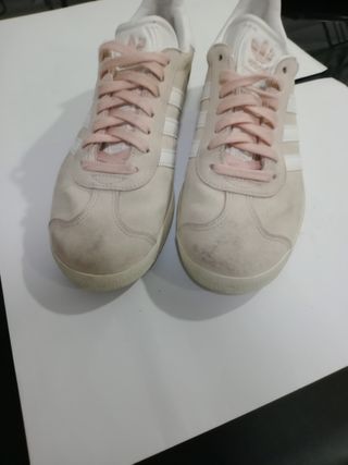Adidas Gazelle Beige/Rosa Talla 37