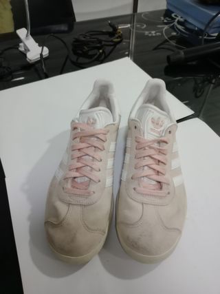 Adidas Gazelle Beige/Rosa Talla 37