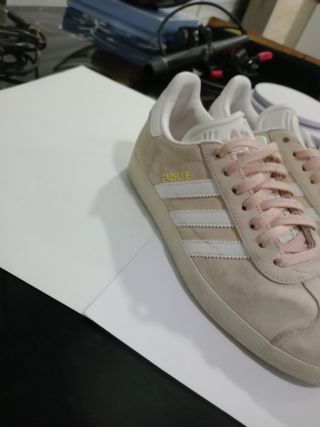 Adidas Gazelle Beige/Rosa Talla 37
