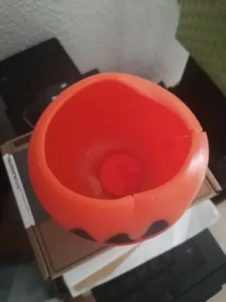 Calabaza decorativa naranja