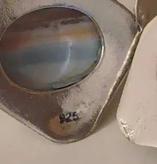 Pendientes Plata y Ópalo azul