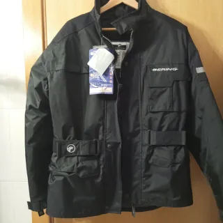 Chaqueta Bering Motera Talla L Negra Nueva
