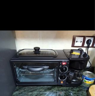 Horno Tostador Cafetera 3 en 1