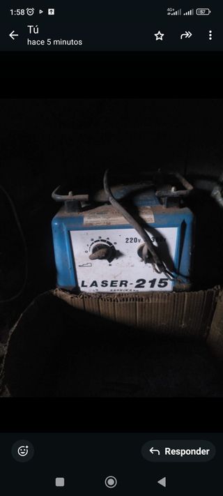 Soldadura marca laser 215