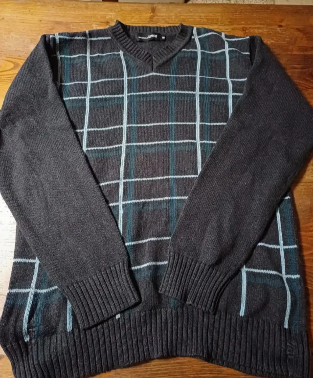 Uomo Taglia L Grigio