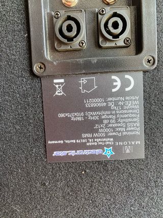 Equipo de sonido profesional