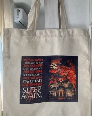 Bolso Tote Freddy Krueger Never Sleep Again
