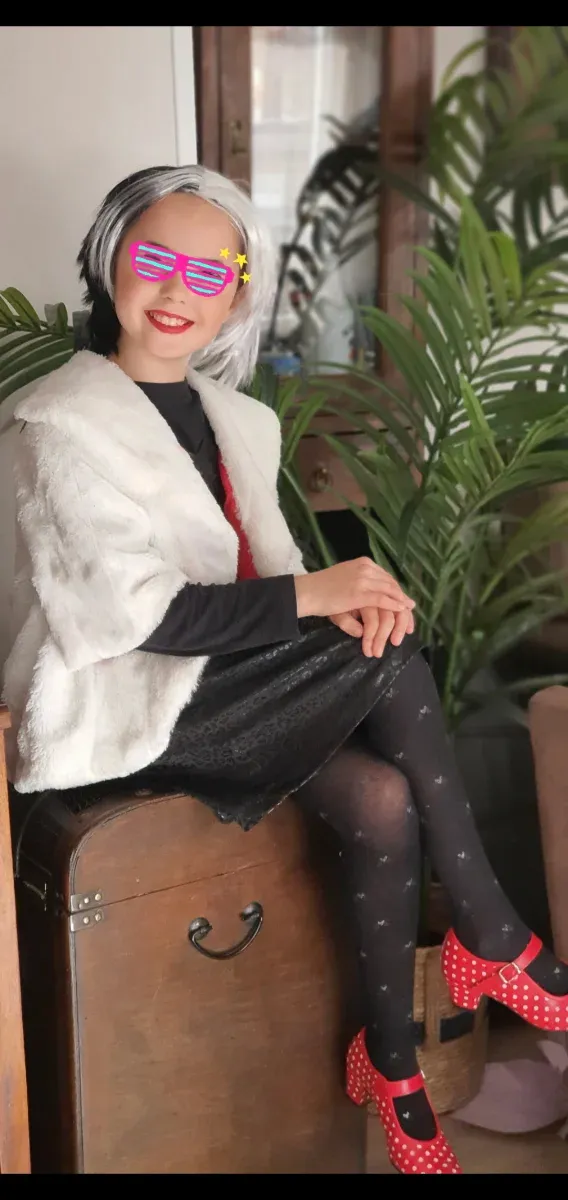 Disfraz Cruella Deville Disney talla 5-6