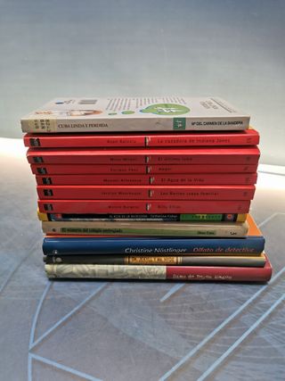 12 libros juveniles, el barco de vapor, ala delta, y mas