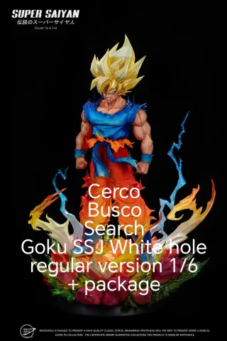 Goku Super Saiyan White Hole Regular Version