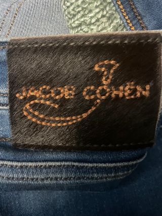 Jeans Jacob Cohen Blu Macchiati