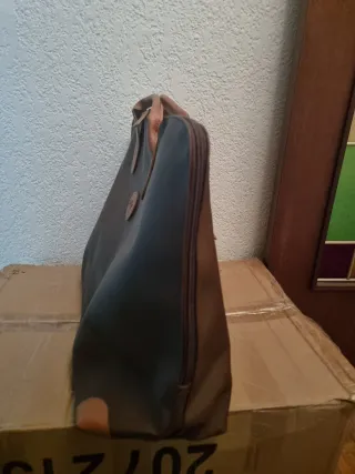 Bolso de mano marrón