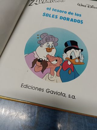 Tres cuentos,  libros,  serie pato aventuras - disney - ediciones gaviota