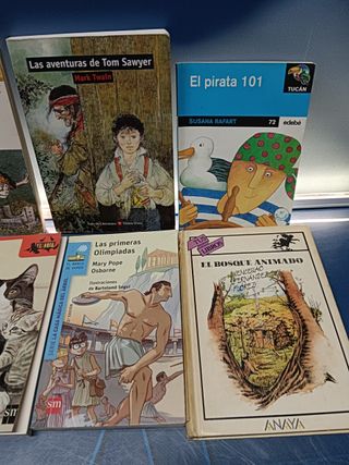 Lote, 10 cuentos juveniles, Alfaguara y mas
