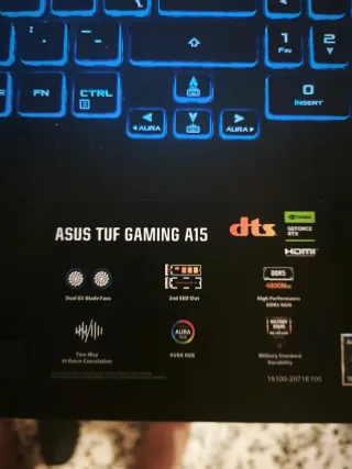 Portátil ASUS TUF Gaming 15