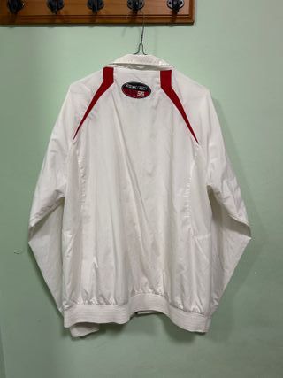 Chaqueta Reebok Vintage Blanca y Roja