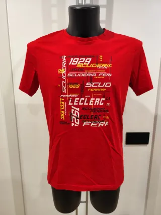 Camiseta OFICIAL Puma FERRARI Leclerc  - Talla M