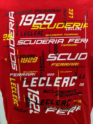 Camiseta OFICIAL Puma FERRARI Leclerc  - Talla M