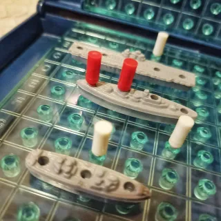 Juego Hundir la Flota de MB - Años 80