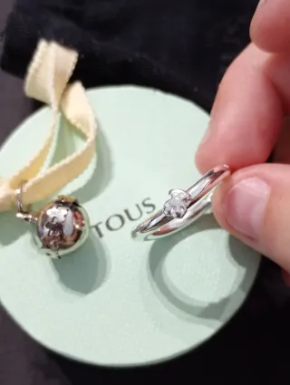 Anillo Ondas Plata