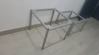 Pack 2 Estructuras metálicas mesa/banquillo