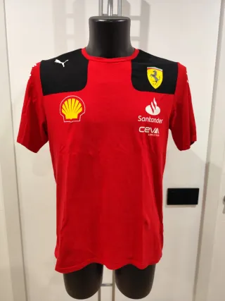 Camiseta F1 Puma FERRARI Leclerc OFICIAL - Talla L