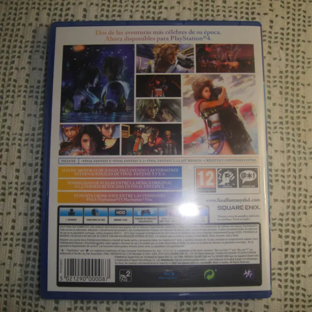 Final Fantasy X/X-2 HD Remaster PS4