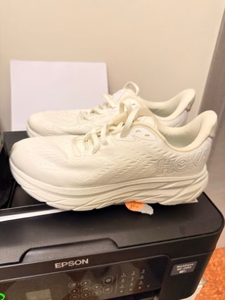 Hoka M Clifton 9 Scarpe da Corsa Bianche
