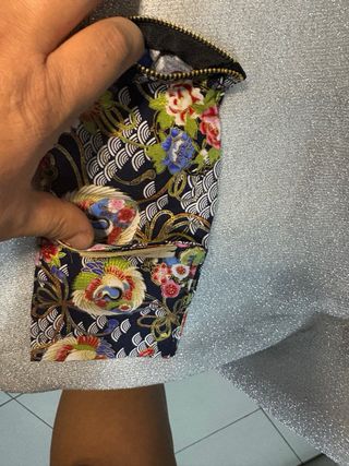 Pochette documenti handmade stile orientale