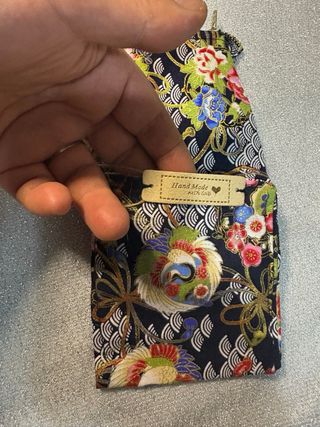 Pochette documenti handmade stile orientale