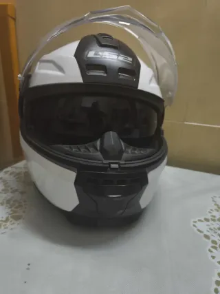 Casco Modular LS2 SCOPE Talla L Blanco