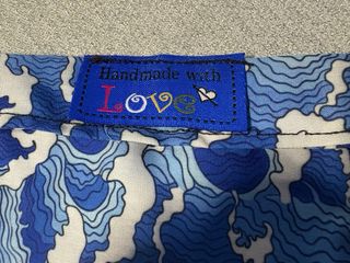 Porta tabacco onde orientali handmade