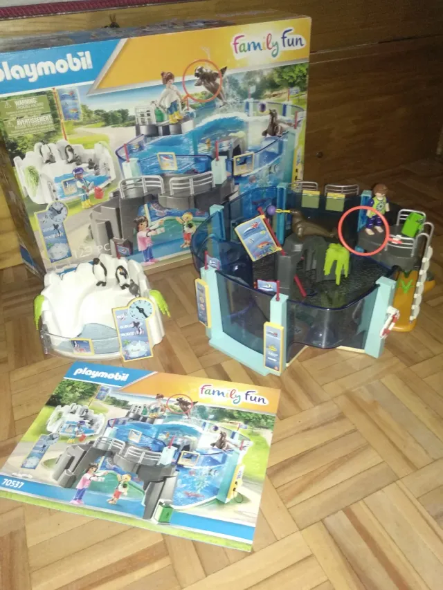 Playmobil Acuario Familiar 70537