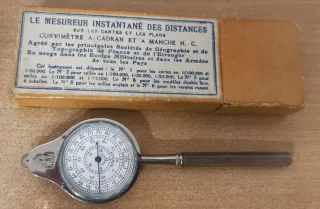 Curvímetro de bolsillo con instrucciones