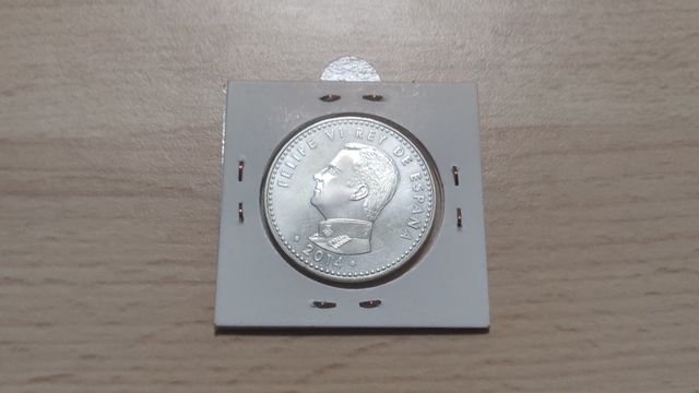 30 Euros de plata Felipe VI Rey de España 2014