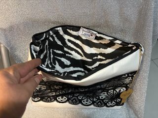 Pochette Chic Pizzo Eco Pelle Handmade