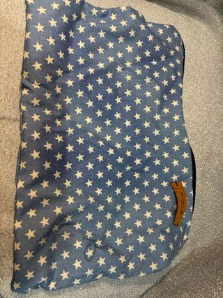 Tote bag e pochette denim stelle Handmade vintage