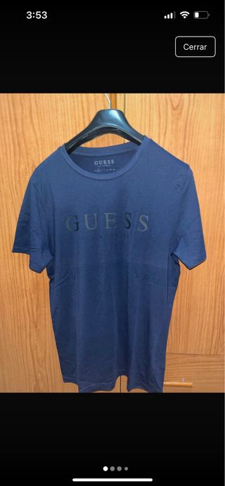 Camiseta Guess Azul
talla s
