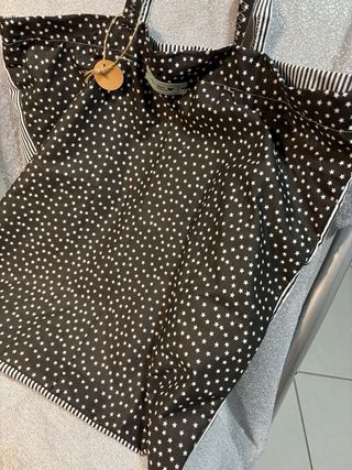 Borsa tote handmade vintage glamour stelle